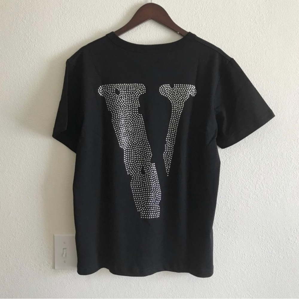 *RARE* VLone Rhinestone Tee - Picture 2 of 3